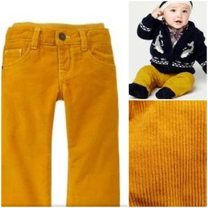 Baby Gap Gold Corduroy 5 Pocket Pants